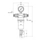 Фильтр самопромывной Thermo Alliance Standart 1/2" тонкой очистки SF127W152