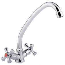 Смеситель для кухни Lidz Lamb 271F двухвентильный LDLAM271FCRM21889 Chrome1