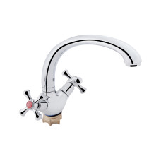 Смеситель для кухни Lidz Lamb 273F двухвентильный LDLAM273FCRM21890 Chrome1
