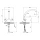 Смеситель для кухни Lidz Lamb 273F двухвентильный LDLAM273FCRM21890 Chrome2