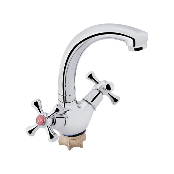 Смеситель для кухни Lidz Lamb 272F двухвентильный LDLAM272FCRM22018 Chrome1