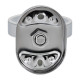 Дозатор для рідкого мила Lidz Oreo 0202 настінний LDORE0202CRM22084 Chrome4