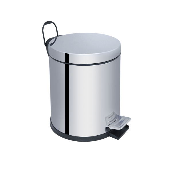 Ведро для мусора Lidz Oreo 0105 5 л LDORE0105CRM22254 Chrome1