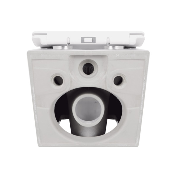 Унитаз подвесной Qtap Crow безободковый с сиденьем Soft-close QT05335170W8