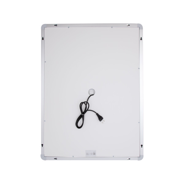 Зеркало Qtap Mideya (MI1) 600х800 с LED-подсветкой Touch, с антизапотеванием, диммером QT2078F937W6