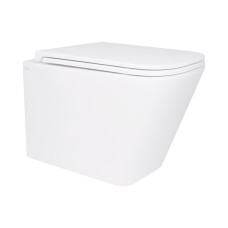 Унитаз подвесной Qtap Tern безободковый с сиденьем Soft-close QT1733052ERW1