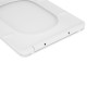 Сиденье для унитаза Qtap (Crow 520,640) с микролифтом Slim QT0599SC2170W6