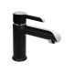 Змішувач для раковини Qtap Grand QTGRABCR001F Chrome/Black1