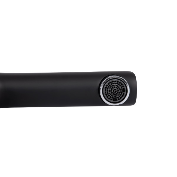 Змішувач для раковини Qtap Grand QTGRABCR001F Chrome/Black6