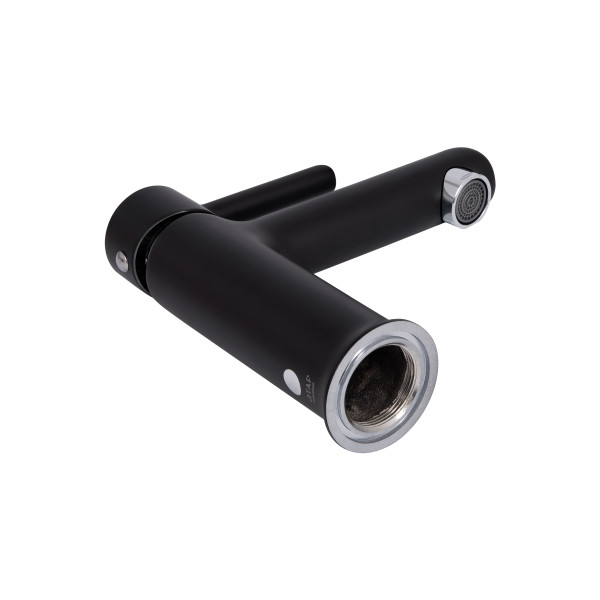 Змішувач для раковини Qtap Grand QTGRABCR001F Chrome/Black7