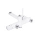 Душова система універсальна Qtap Grand на три споживача (з виливом) QTGRAWCR1004 Chrome/White5