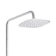 Душова система універсальна Qtap Grand на три споживача (з виливом) QTGRAWCR1004 Chrome/White7