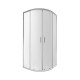 Душевая кабина Qtap Taurus CRM1099AC6 90х90 см, стекло Clear 6 мм покрытие CalcLess, без поддона1