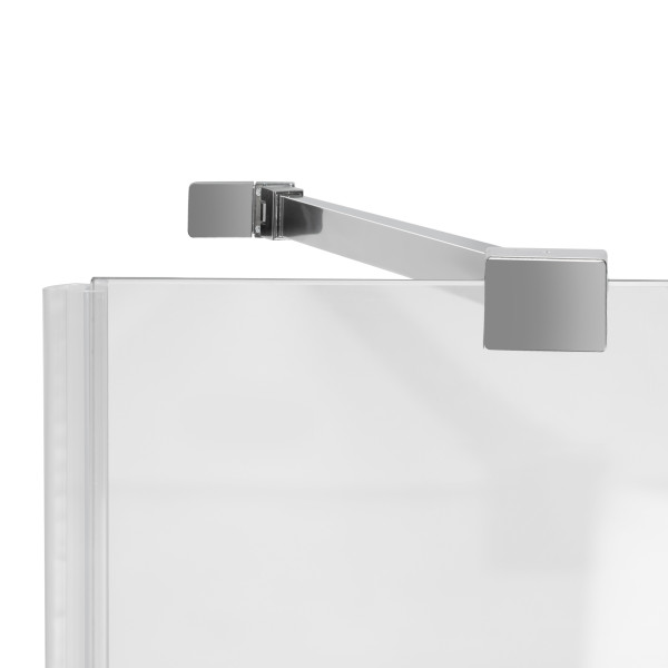 Душова кабіна Qtap CAPRICORN CRM1011SC6 100х100 см, скло Clear 6 мм, CalcLess, без піддона4
