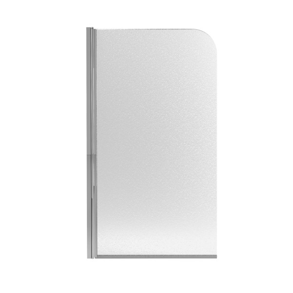 Штора на ванну Qtap Standard CRM407513APL стекло Pear 6 мм, 75х140 см, левая1
