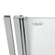 Штора на ванну Qtap Standard CRM407513APL стекло Pear 6 мм, 75х140 см, левая6