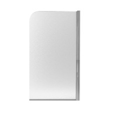 Штора на ванну Qtap Standard CRM407513APR стекло Pear 6 мм, 75х140 см, правая1