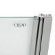 Штора на ванну Qtap Standard CRM407513APR скло Pear 6 мм, 75х140 см, права4