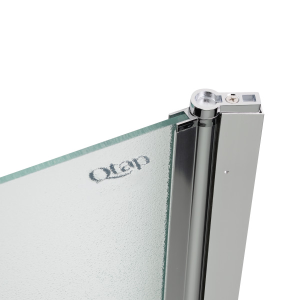 Штора на ванну Qtap Standard CRM407513APR скло Pear 6 мм, 75х140 см, права6