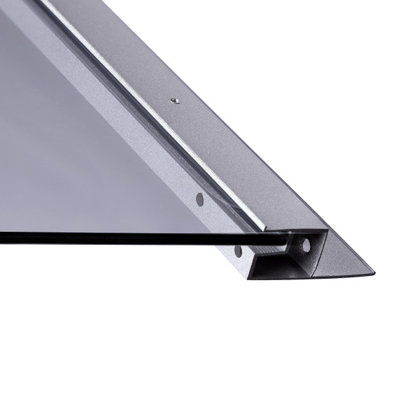 Гидромассажный бокс Lidz Tani SBM90x90.SAT.HIGH.GR, стекло тонированное 4 мм5