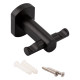 Крючок Qtap Liberty двойной QTLIBBLM1154 Black3