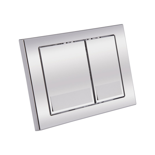 Набор инсталляция 4 в 1 Qtap Nest ST с квадратной панелью смыва QT0133M425M06028CRM6