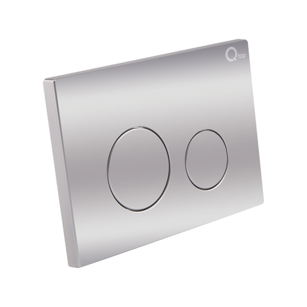 Набор инсталляция 4 в 1 Qtap Nest ST с круглой панелью смыва QT0133M425M11112CRM6