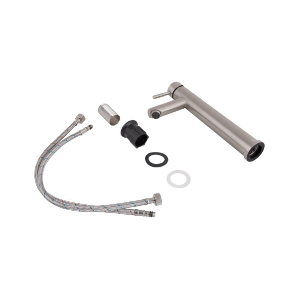 Смеситель для раковины Lidz Aria 001FH высокий (k35) LDARI001FHNKS34938 Nickel5