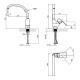 Смеситель для кухни Lidz Anny 007F (k40) LDANN007FCRM35122 Chrome2