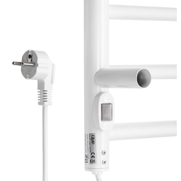 Полотенцесушитель электрический Qtap Evia (WHI) 11112R5