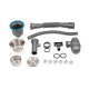 Мийка для кухні інтегрована Lidz Handmade H5845 (LDH5845BRU35384) Brushed Steel 3,0/1,0 мм8