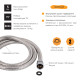 Шланг Lidz Niagara 03 1,5 м LDNIA03CRM35452 Chrome3