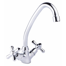 Смеситель для кухни Lidz Dominox 271 двухвентильный LDDOM271CRM35534 Chrome1