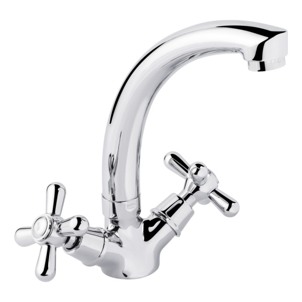 Смеситель для кухни Lidz Dominox 272 двухвентильный LDDOM272CRM35537 Chrome1