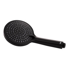 Лейка для ручного душа Qtap Rucni 115 мм округлая QTRUCA116O3PBB Black Matt1