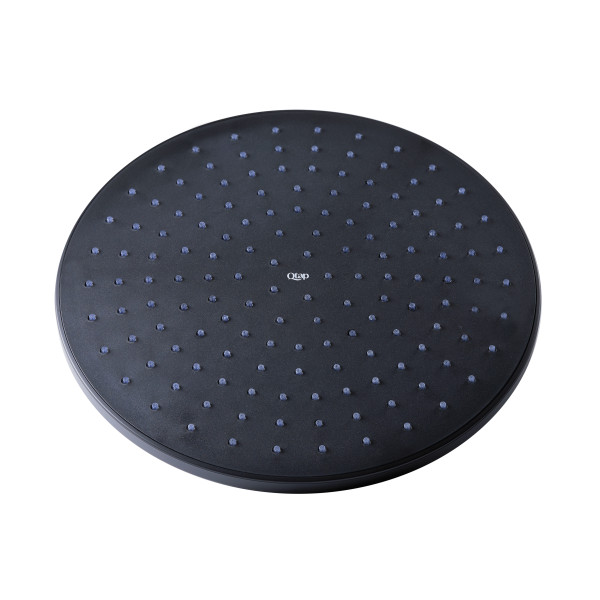 Лійка для верхнього душу Qtap Hlavova 230 мм округла QTHLAVA228O1ZBB Black Matt1