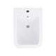 Біде підлогове Qtap Crow 545х360х410 White QT05443370W7
