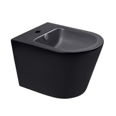 Біде підвісне Qtap Scorpio 515x360x345 Matt black QT1455053FMB1