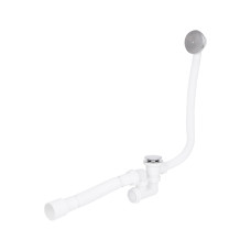 Сифон для ванны Lidz (WHI) 60 03 V002 02 с ревизией (выход 50 мм)1