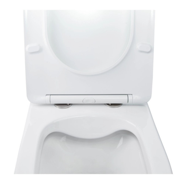 Готовое решение Qtap для ванной комнаты: подвесной унитаз  Swan Rimless 520х360х320 + комплект инсталляции Nest 4 в 1 (квадратная клавиша Satin)8