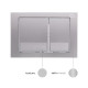 Готовое решение Qtap для ванной комнаты: подвесной унитаз  Swan Rimless 520х360х320 + комплект инсталляции Nest 4 в 1 (квадратная клавиша Satin)9