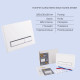 Готовое решение Qtap для ванной комнаты: подвесной унитаз  Swan Rimless 520х360х320 + комплект инсталляции Nest 4 в 1 (линейная клавиша White)5