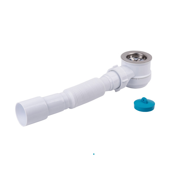 Сифон для душевого поддона Lidz (WHI) 60 04 P002 01 (выход 40/50 мм)1