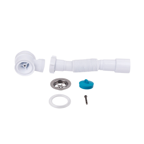 Сифон для душевого поддона Lidz (WHI) 60 04 P002 01 (выход 40/50 мм)4