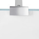 Душова перегородка Qtap Walk-In Standard CRM201.C8 100х200 см, скло Clear 8 мм, покриття CalcLess4