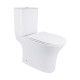 Унітаз-компакт Qtap Presto безобідковий з сідінням Soft-close QT24221217AW1