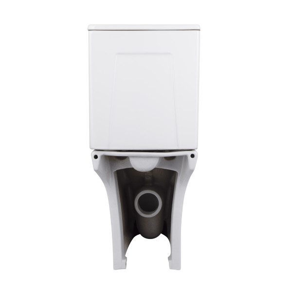 Унітаз-компакт Qtap Presto безобідковий з сідінням Soft-close QT24221217AW8