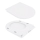 Унітаз-компакт Qtap Presto безобідковий з сідінням Soft-close QT24221217AW8