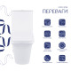 Унитаз-компакт Qtap Kalao безободковый с сиденьем Soft-close QT08221213AW3