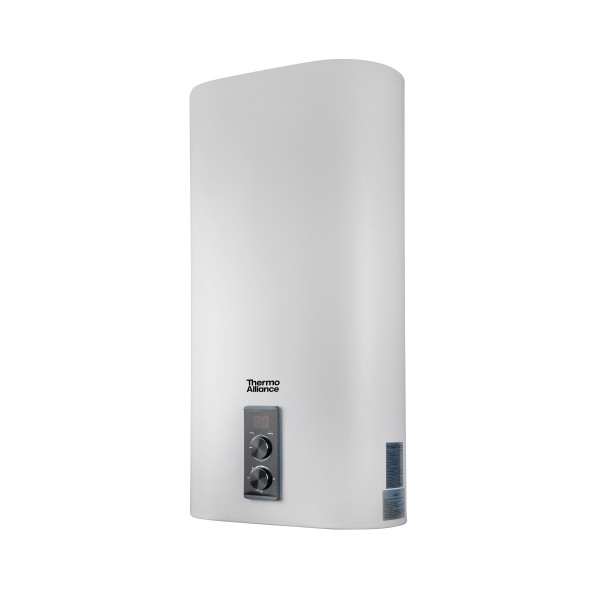 Водонагреватель электрический Thermo Alliance 100 л плоский вертикальный, сухой ТЭН 2 кВт (0,8+1,2) DT100V20G(PD)-D/26